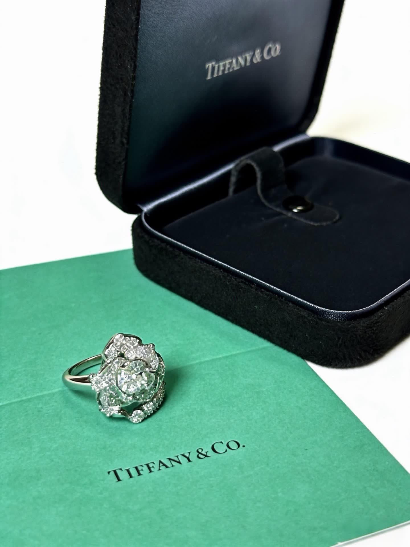 Tiffany & Co. Rose Diamond Engagement Ring